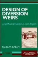 Design of diversion weirs