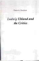 Ludwig Uhland and the critics
