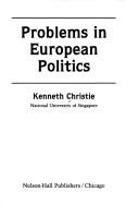 Problems in European politics