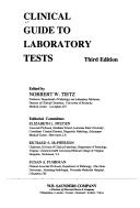 Clinical guide to laboratory tests