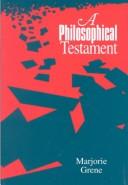 A philosophical testament