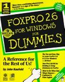 FoxPro 2.6 for Windows for dummies