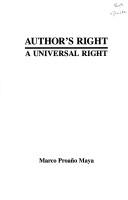 El derecho de autor