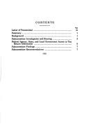 Report on the use of tax return information by the U.S. Customs Service during the audit process