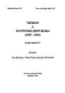 Vatikán a Slovenská republika, 1939-1945