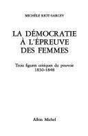 La démocratie à l'épreuve des femmes