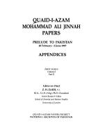 Quaid-i-Azam Mohammad Ali Jinnah papers