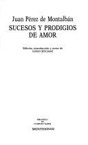Sucesos y prodigios de amor