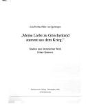 Meine Liebe zu Griechenland stammt aus dem Krieg