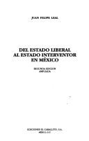 Del estado liberal al estado interventor en México