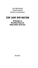 Zur Lage der Nation