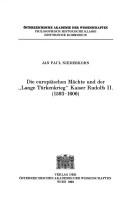 Die europäischen Mächte und der "Lange Türkenkrieg" Kaiser Rudolfs II. (1593-1606)