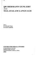 Dr. Hermann Gundert and Malayalam language