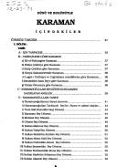 Dünü ve bugünüyle Karaman