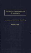 Solidarity in the conversation of humankind