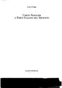 Carte francesi e porti italiani del Seicento