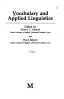Vocabulary and applied linguistics