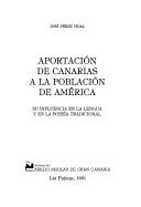 Aportación de Canarias a la población de América