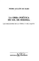La obra poética de Gil de Biedma