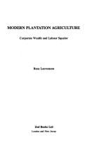 Modern plantation agriculture