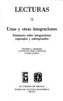 Unas y otras integraciones