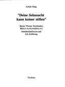Deine Sehnsucht kann keiner stillen