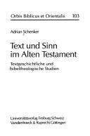Text und Sinn im Alten Testament