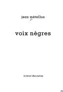 Voix nègres