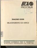 Mejoramiento de arroz