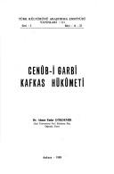 Cenûb-i Garbı̂ Kafkas hükûmeti