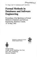 Formal methods in databases and software engineering