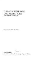 Great writers on organizations