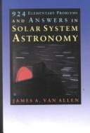 924 elementary problems and answers in solar system astronomy