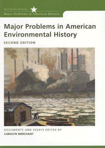 Major problems in American environmental history