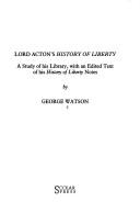 Lord Acton's History of liberty