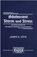 Adolescent storm and stress