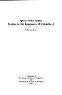 Epena Pedee syntax