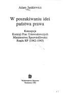 W poszukiwaniu idei państwa prawa