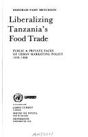 Liberalizing Tanzania's food trade