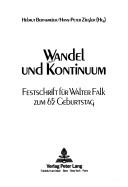 Wandel und Kontinuum
