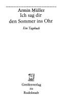 Ich sag dir den Sommer ins Ohr