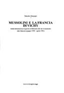 Mussolini e la Francia di Vichy