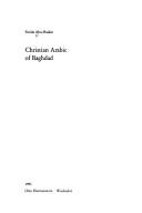 Christian Arabic of Baghdad
