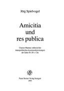 Amicitia und res publica