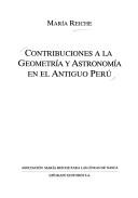Contribuciones a la geometría y astronomía en el antiguo Perú