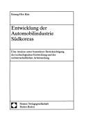 Entwicklung der Automobilindustrie Südkoreas