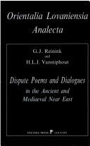 Dispute poems and dialogues in the ancient and mediaeval Near East