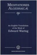 Meditationes algebraicae