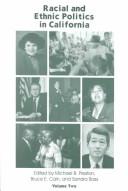 Racial and ethnic politics in California