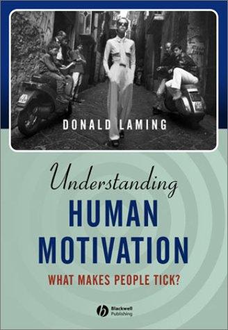 Understanding human motivation